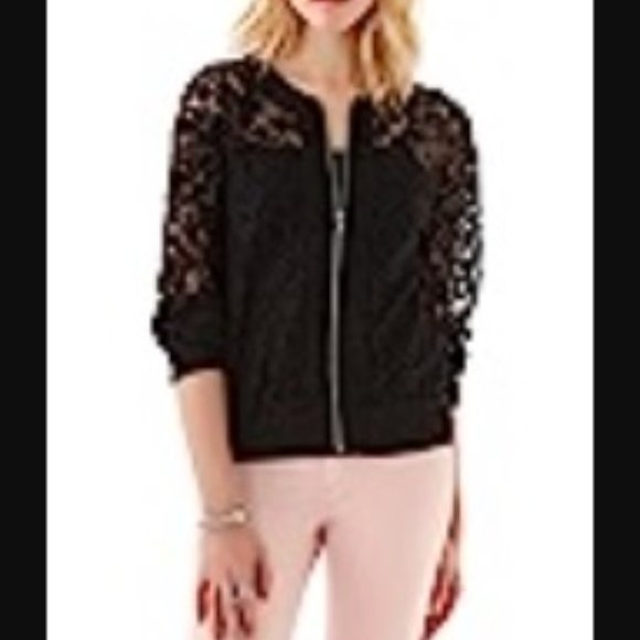 Zimmermann Black Lace Bomber Jacket NWOT - Picture 10 of 12
